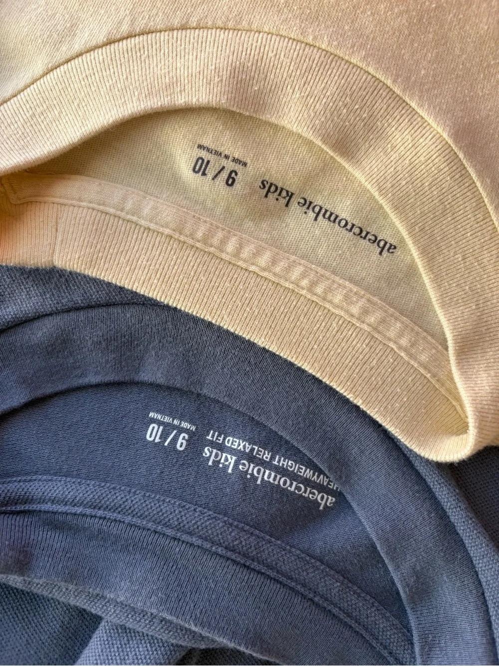abercrombie kids soft yellow